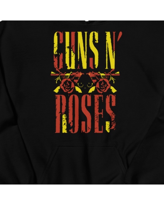 Shop Craxy Storecom Guns and Roses Hoodie-Design