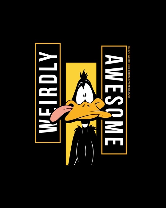 Shop Daffy Awesome Boyfriend T-Shirt (LTL)-Full