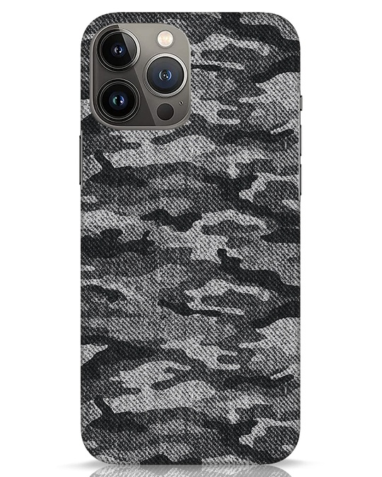Dark Camo Designer Hard Cover for iPhone 13 Pro Max