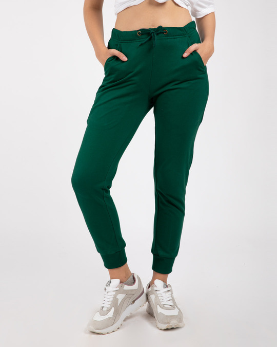 forest green joggers womens