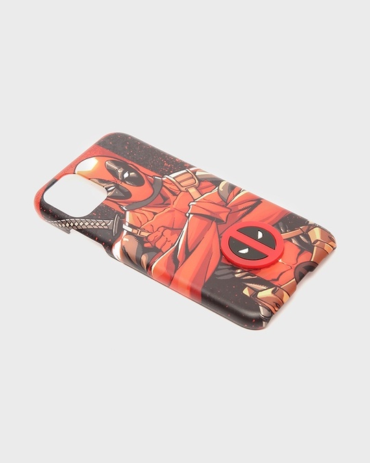Shop Deadpool iPhone 11 3D Mobile Cover-Back