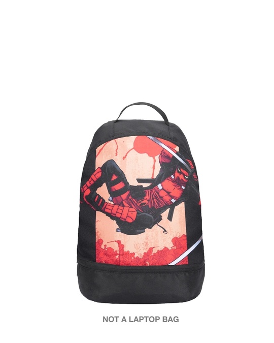 Shop Deadpool Swording Printed Small Backpack (DPL)-Front