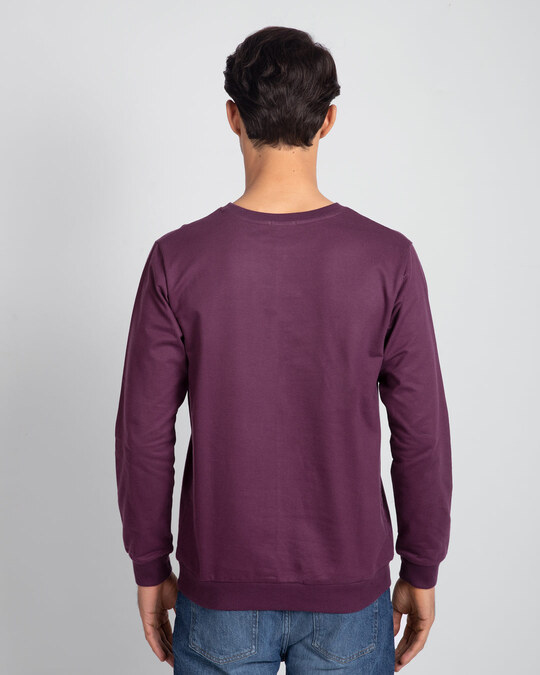 deep purple sweatshirt