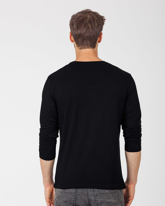 Buy Deshi Boys Full Sleeve T-Shirt for Men black Online at Bewakoof
