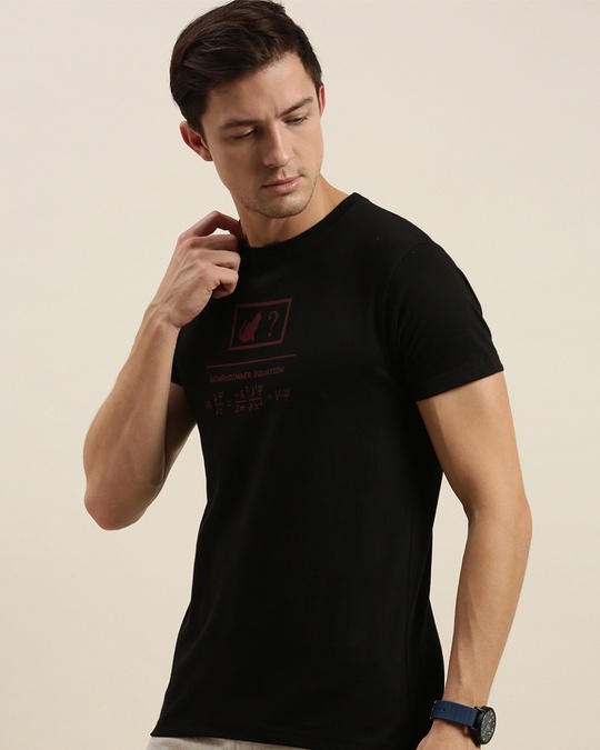 Shop Black Graphic Print T Shirt 37-Design