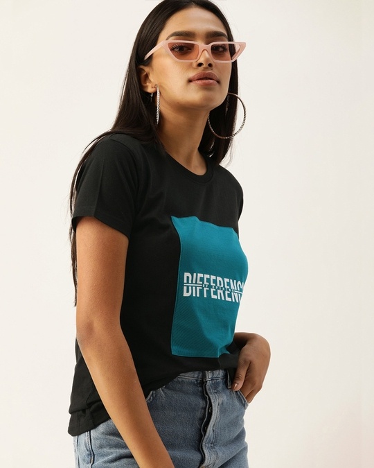 Shop Black Typographic T Shirt-Design