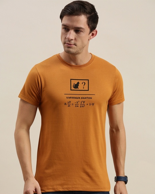 Shop Brown Graphic Print T Shirt 38-Front