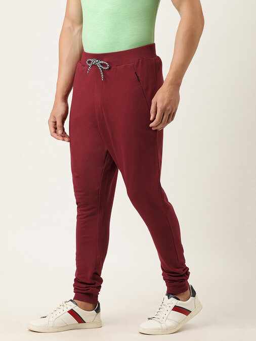 maroon champion joggers