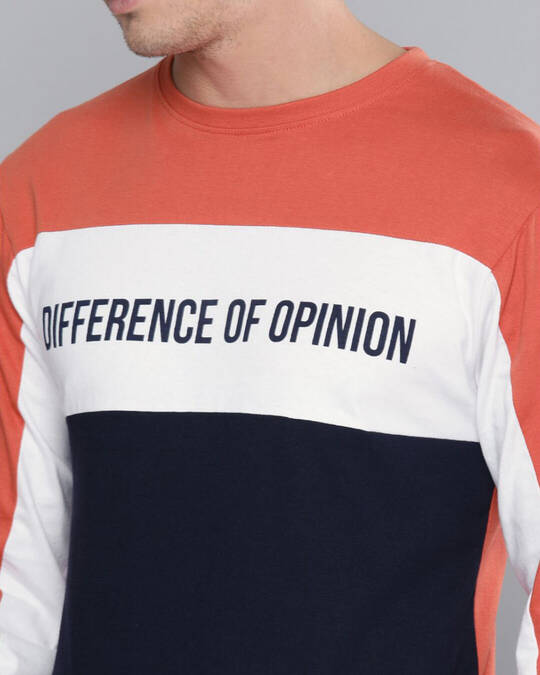 Shop Orange Graphic Print T Shirt-Full