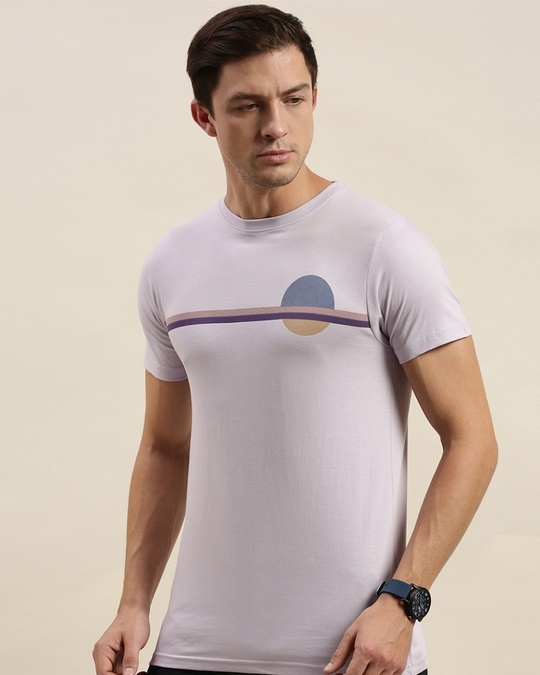 Shop Purple Graphic Print T Shirt 33-Design