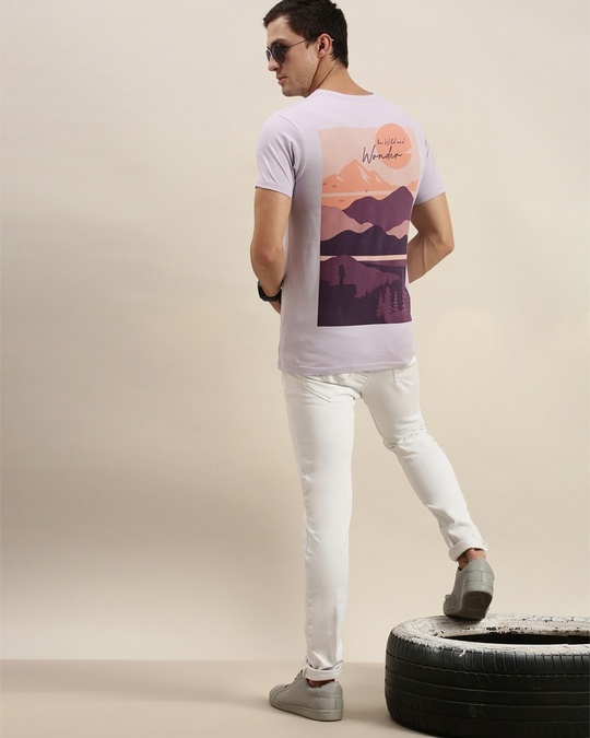 Shop Purple Graphic Print T Shirt50