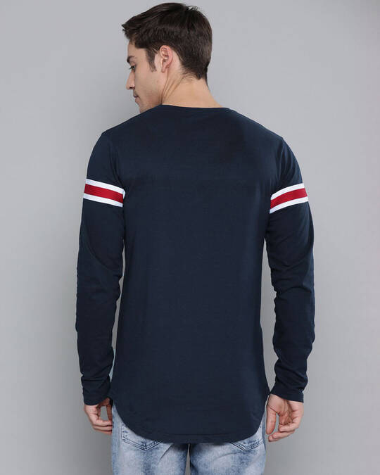 Shop Men's Blue Solid T-shirt-Design