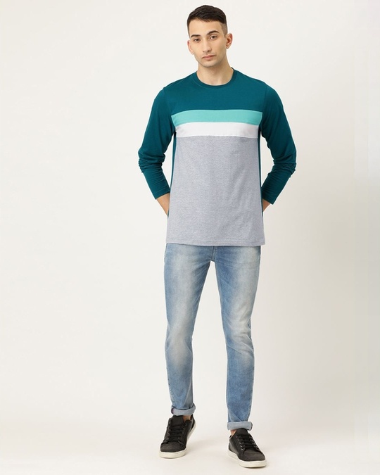 colourblocked t shirt