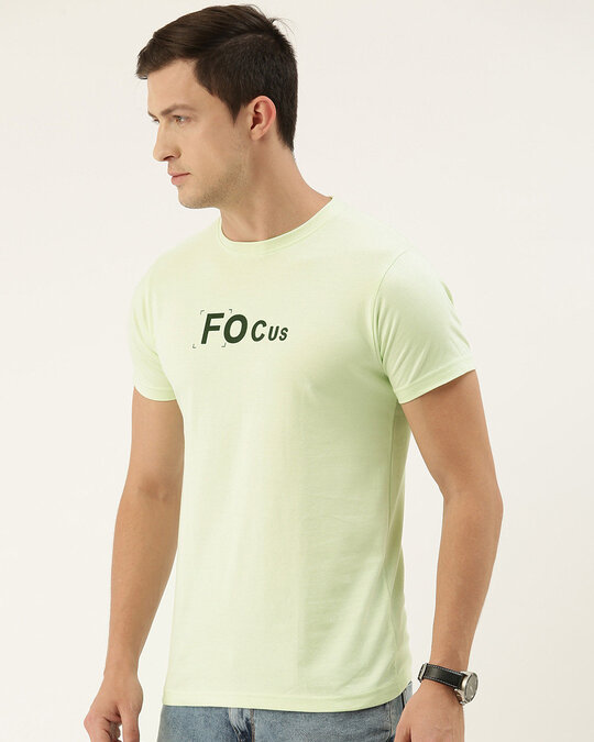 Shop Green Typographic T Shirt-Design