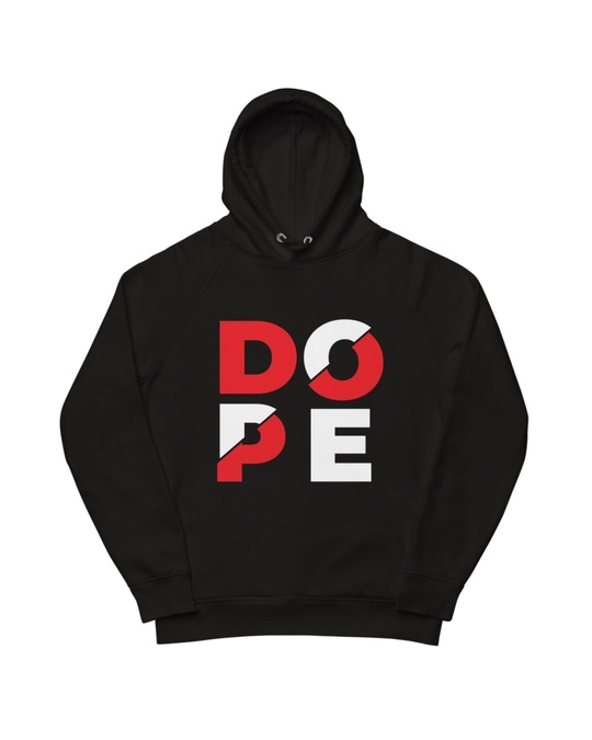 Shop Men's Black Dope Print Regular Fit Hoodie