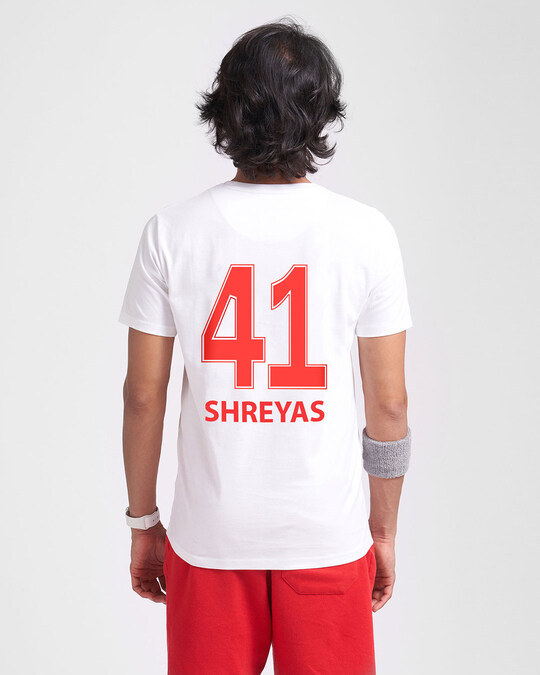 Shop Official DC: Shreyas Fan Jersey (White)-Design