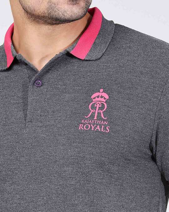 Shop Official RR: Royal Fan Polo (Grey)-Full