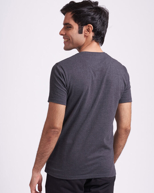 Shop Official SRH: T-Shirt (Black) with Logo-Back