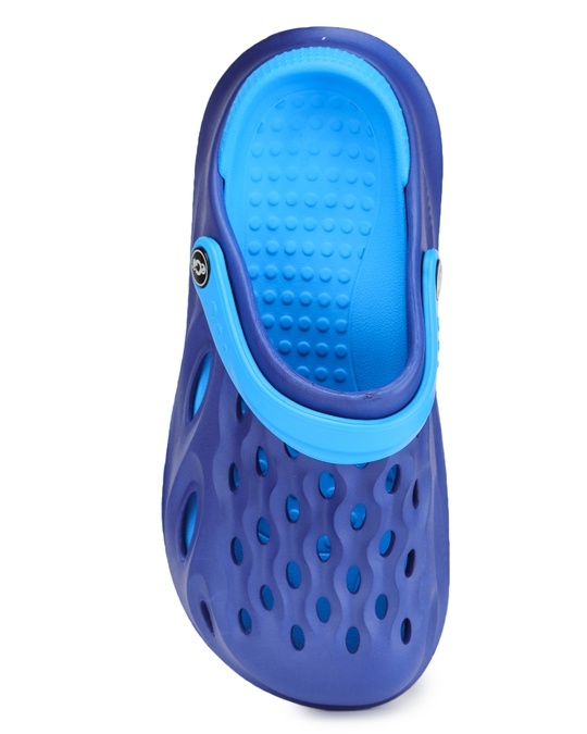 Buy Ego Shoes Men Blue Solid Synthetic Clogs Online in India at Bewakoof