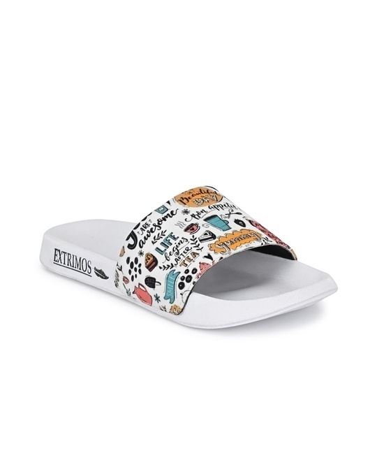 Shop Men Cool And Quirky Printed Sliders-Full