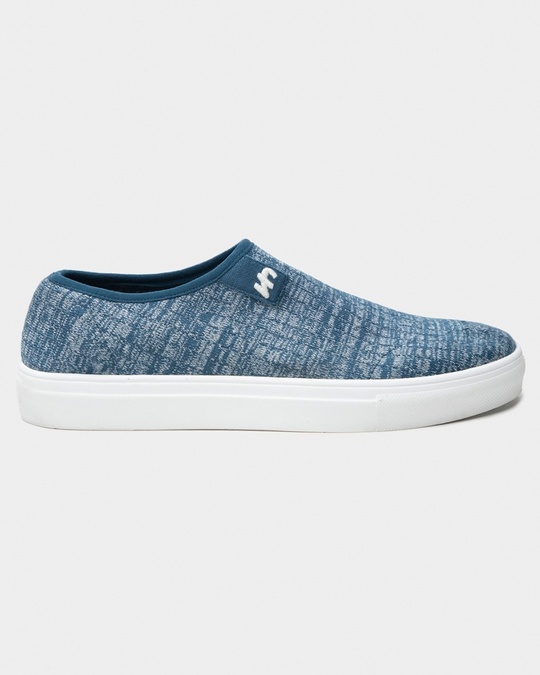 Shop All Day Troos Blue slip-on shoes-Back