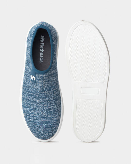 Shop All Day Troos Blue slip-on shoes