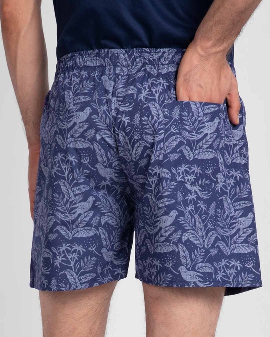 Shop Flora And Fauna All Over Printed Boxer-Full