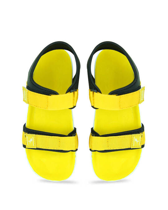 Buy Footox Yellow Comfort Sandals For Men Online in India at Bewakoof