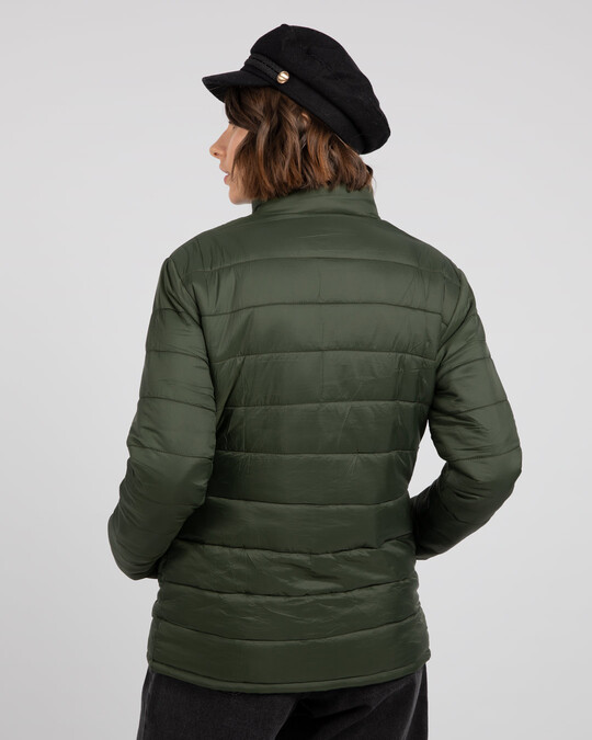 Buy Forest Green Plain Full Sleeve Jacket For Women Online India @ Bewakoof.com