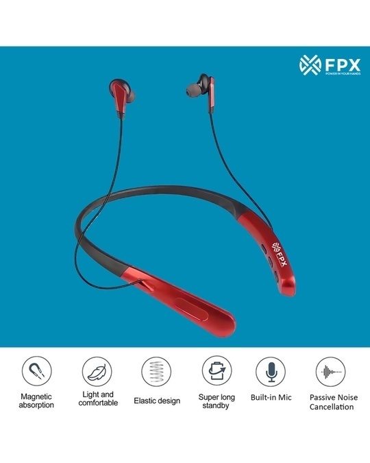 Shop Red Ornate Bluetooth For (All Mobile Models)