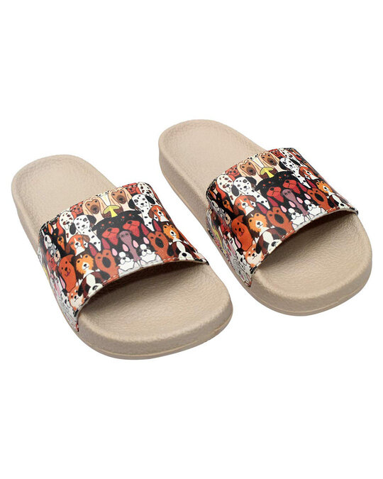 Shop Women's Dogs N Cats Print Slippers-Design