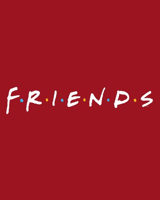 Shop Friends logo (FRL) Women's Printed Red Snug Blouse