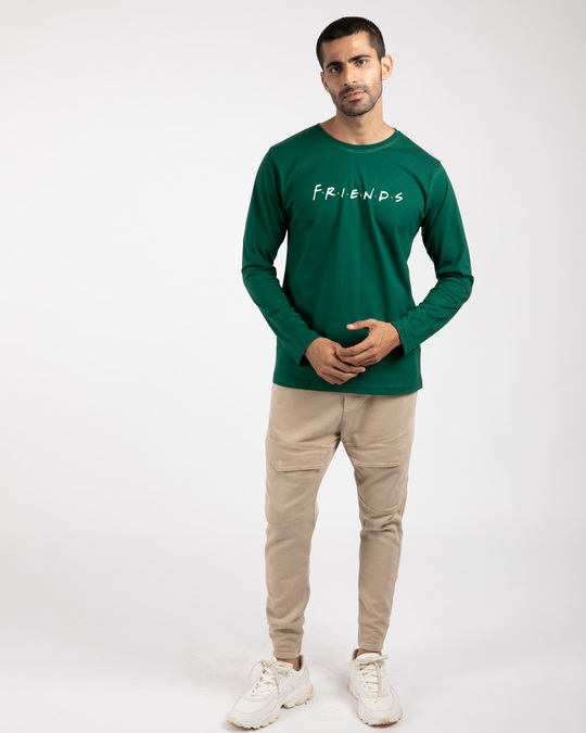 Shop Friends Logo Full Sleeve T-Shirt-Design