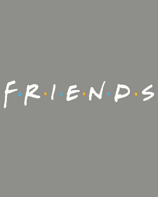 Shop Friends Logo 3/4 Sleeve Slim Fit T-shirt (FRL)