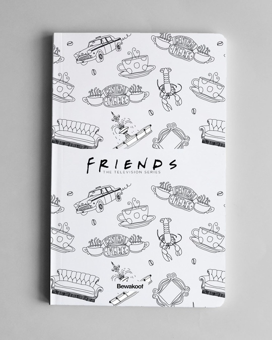Shop Friends Soft Bound Notebook-Front