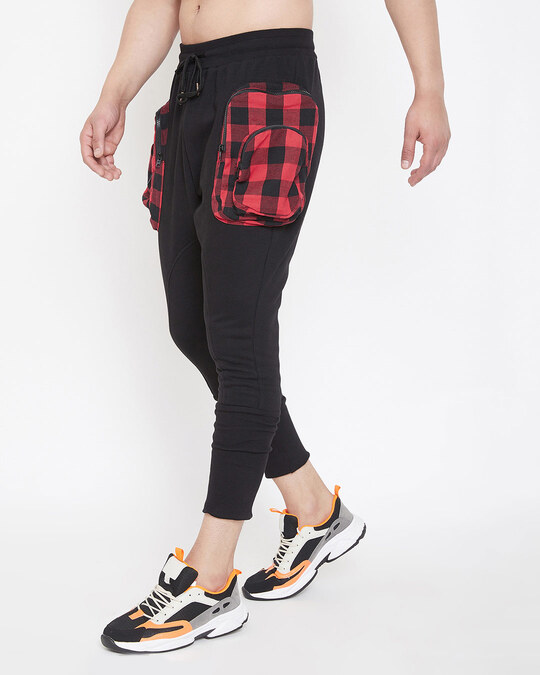 fugazee men's layered jogger