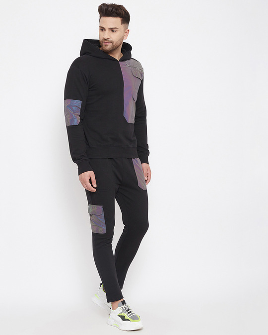 mens reflective tracksuit