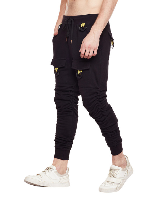 reflective cargo joggers