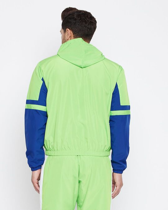 Shop Men's Multicolor Oversized Jacket-Back