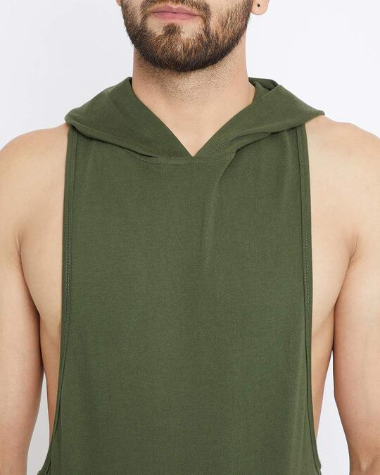Shop Olive Stringer Vest