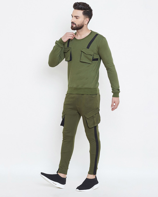 fugazee men's layered jogger