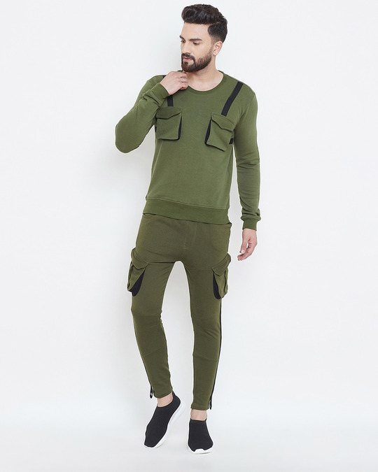 fugazee men's layered jogger