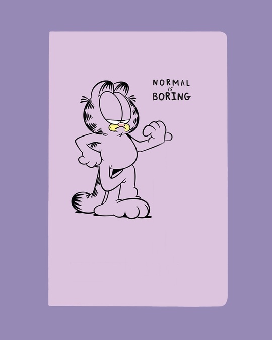 Shop Garfield - Normal is Boring Notebook-Front