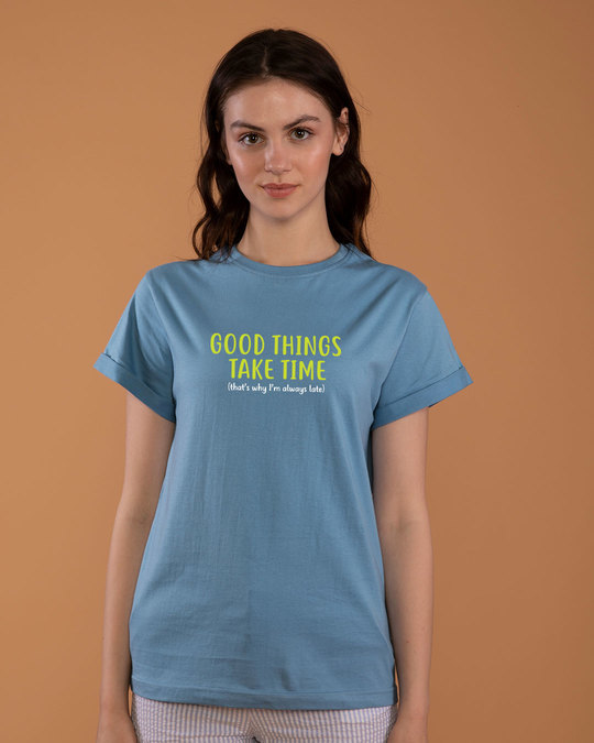 Shop Good Things Boyfriend T-Shirt-Back
