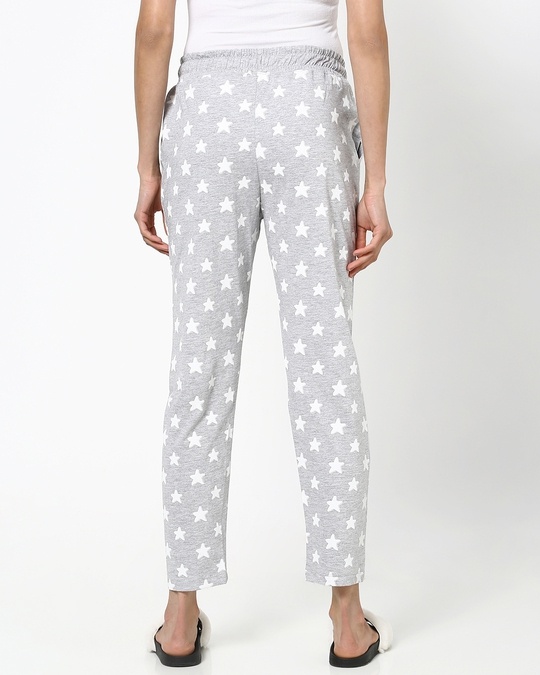 Shop Women's Grey Printed Lounge Pyjama-Design