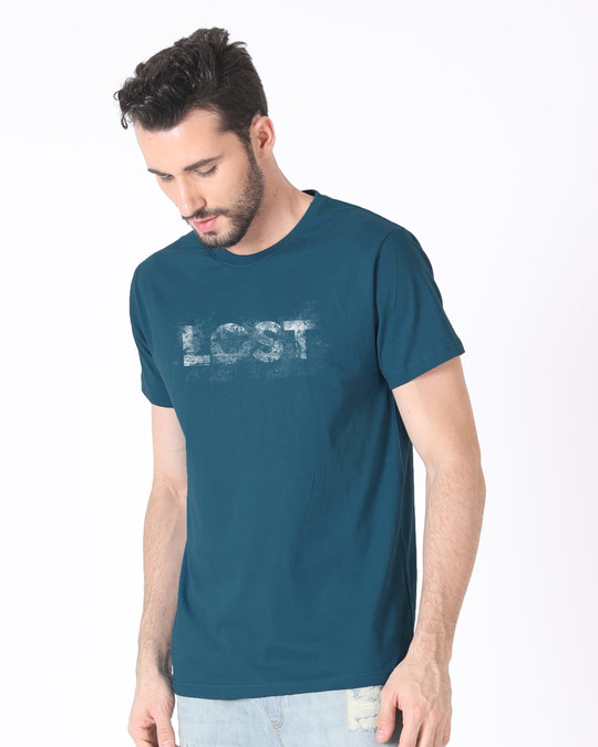 Buy Grunge Lost Half Sleeve T-Shirt Online at Bewakoof