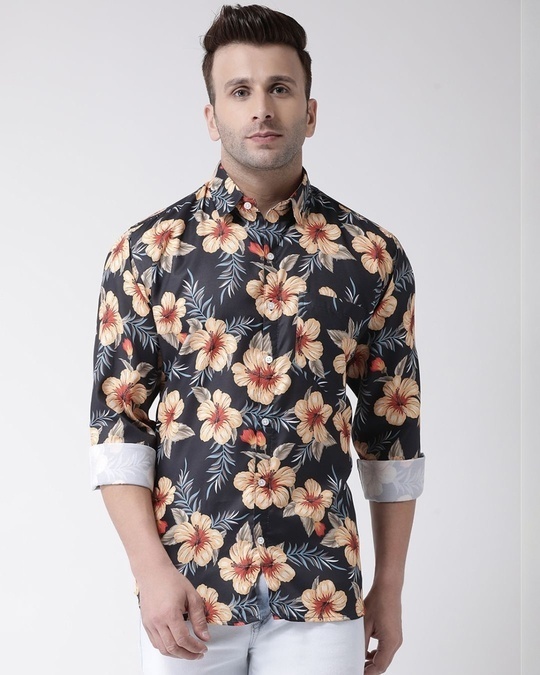 Shop Printed Casual Daily Wear Shirt-Front
