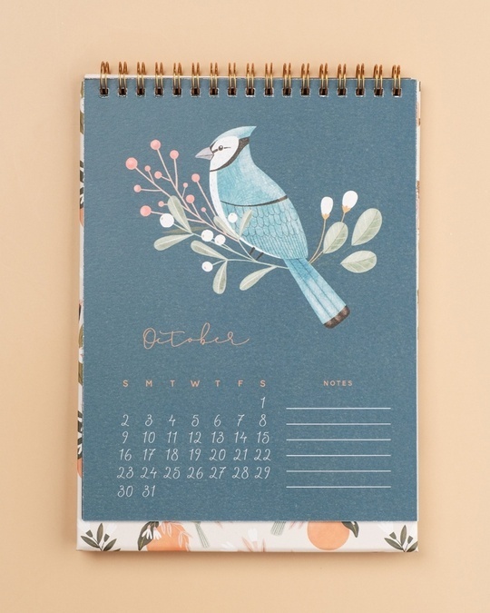 Shop Birds Desk 2022 Calendar-Full
