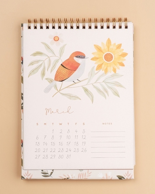 Shop Birds Desk 2022 Calendar