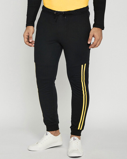 yellow joggers men